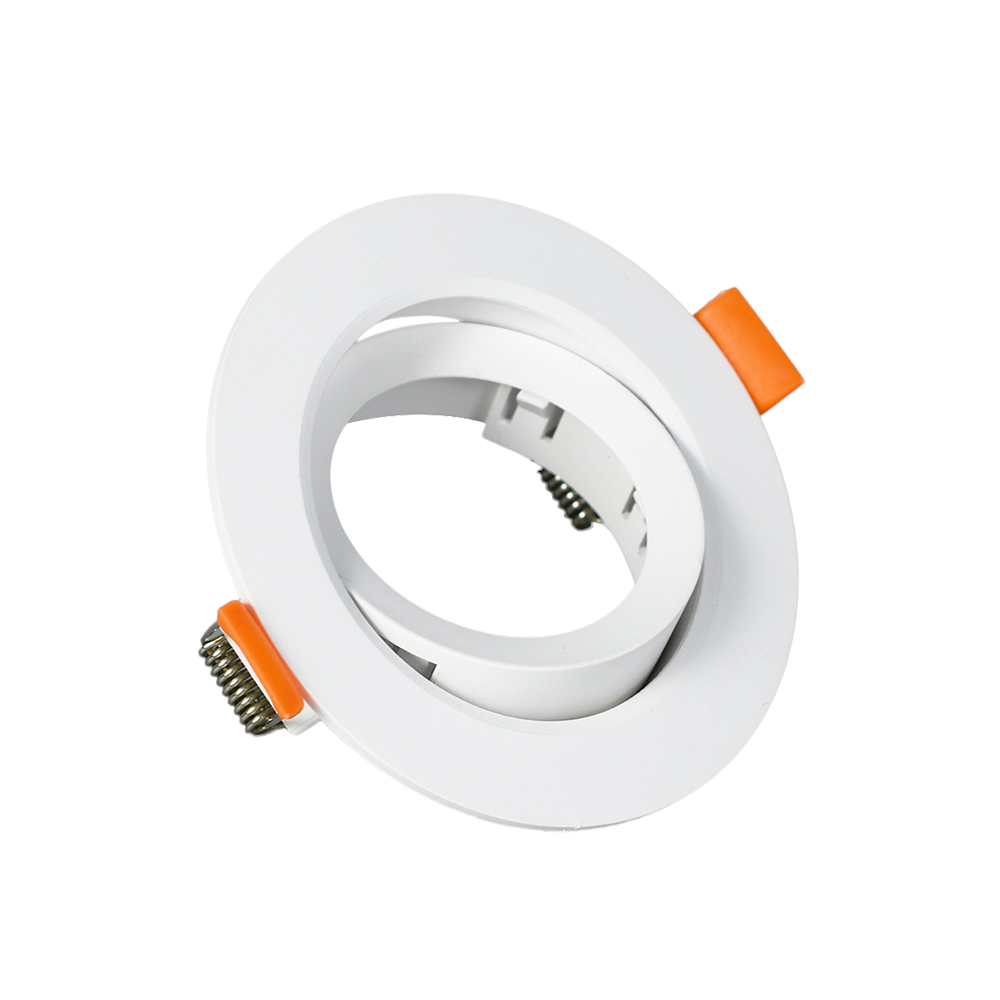 SPOT DE EMBUTIR REDONDO BLANCO ABS GU10 93mm P4000B